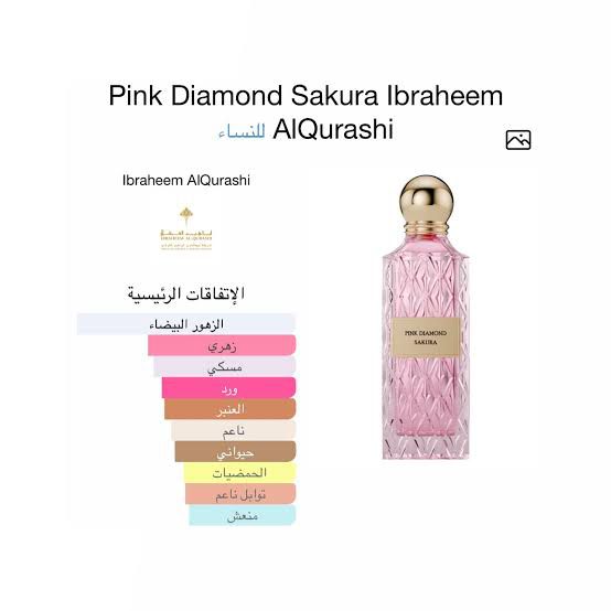 Original Pink DIAMOND SAKURA IBRAQ